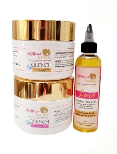 The Moisture Method Trio (Leave-in, Oil, Creme)