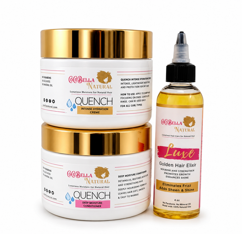 The Moisture Method Trio (Leave-in, Oil, Creme)