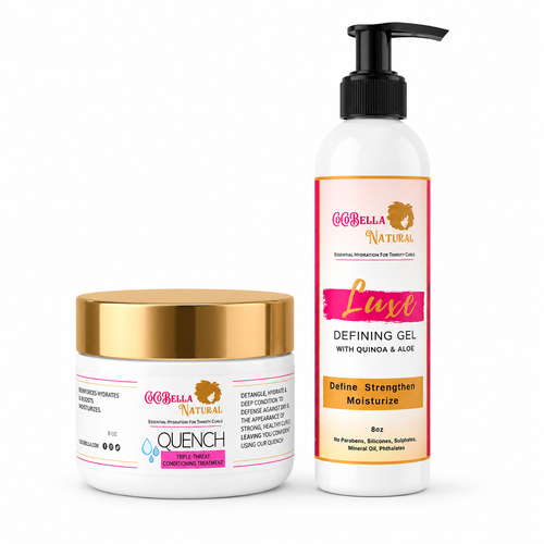 Wash and Go Styling Combo Includes (Leave-in Conditioner & Gel)